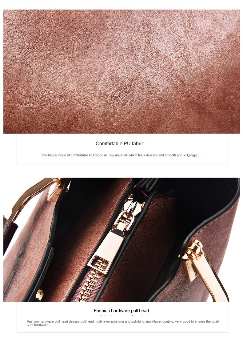 Customized Pors Deluxe Leather Handbag For Women