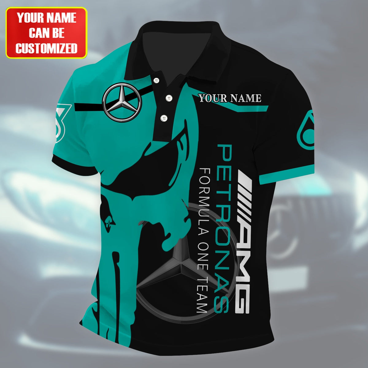 Personalized Merc AMG Petronas 3D Full Printing Set ,Merc AMG Petronas Shirt , Hoodie , Short , Polo ,hawaii V5