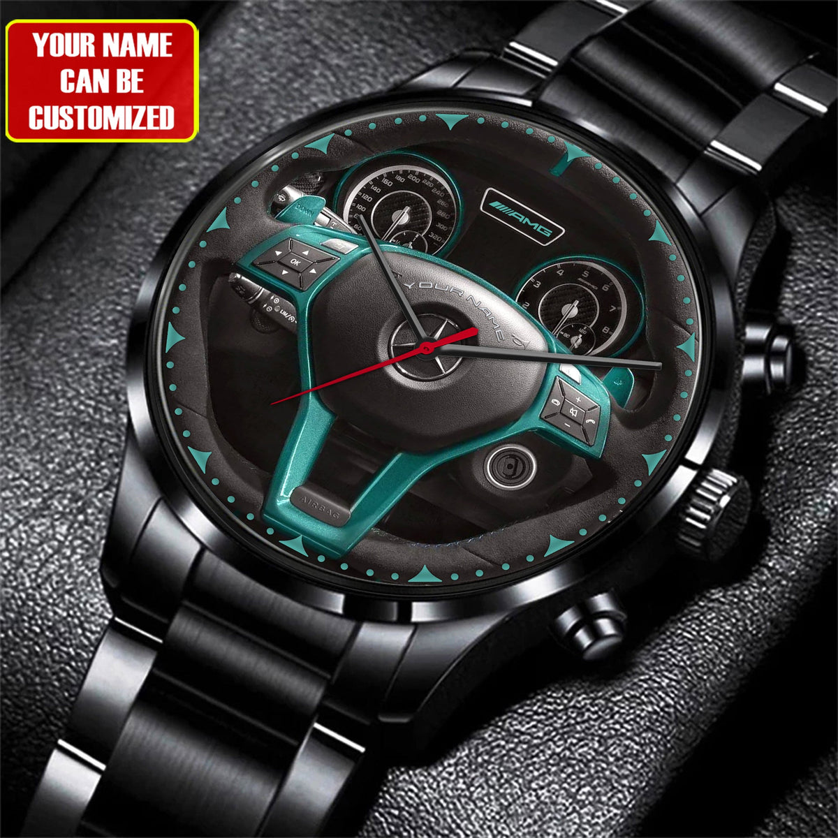 Personalized Merc Petronas Luxury Stainless Steel Watch