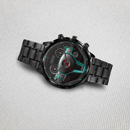 Personalized Merc Petronas Luxury Stainless Steel Watch