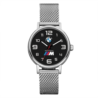 Personalized BW Motorsport Steel Watch Men Women