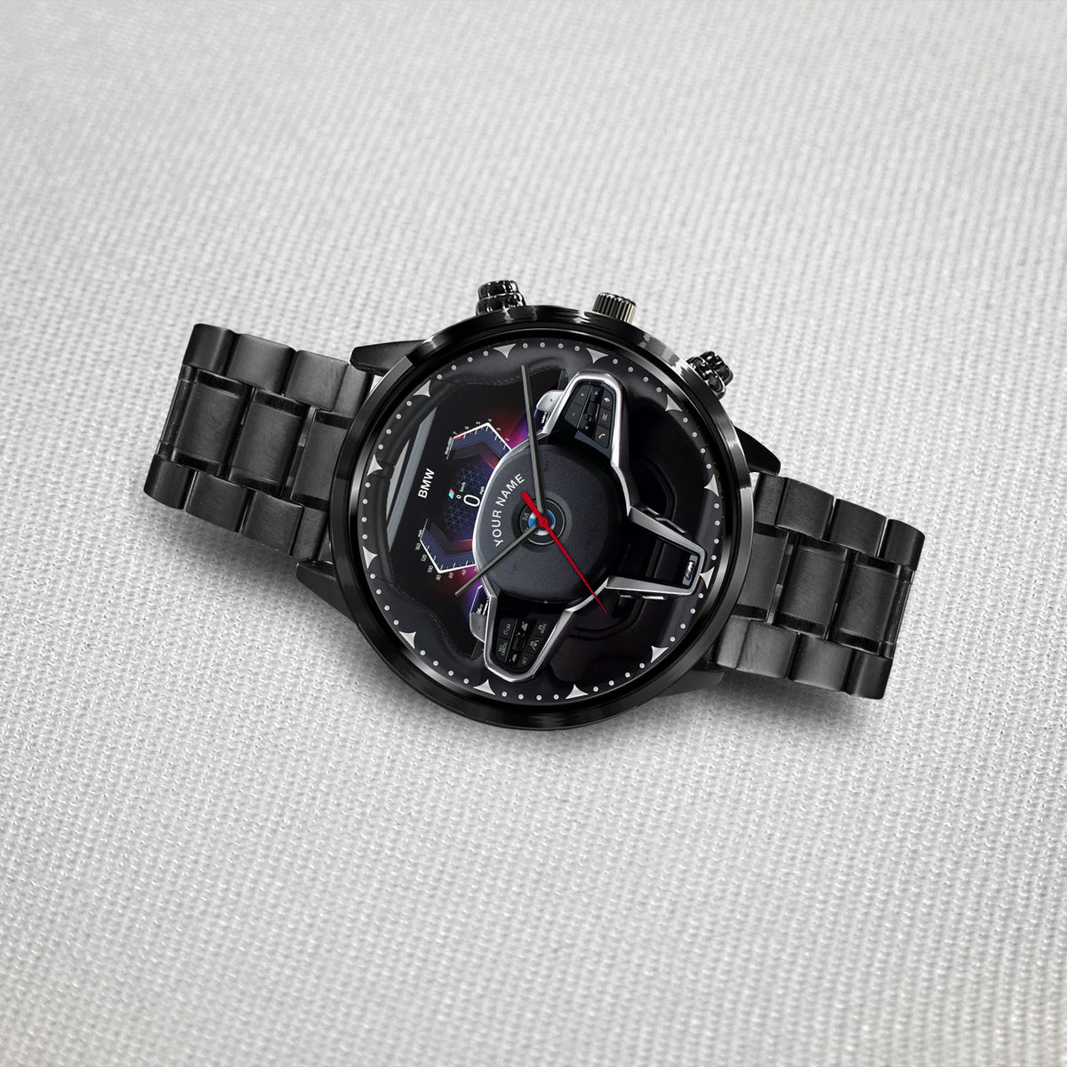 Personalized BW Cockpit Luxury Stainless Steel Watch V3