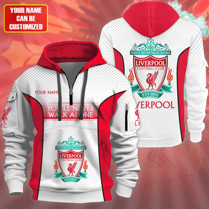 Personalized Liverpool Q6 3D Zip-Hoodie Cotton Jacket