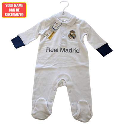 Real Madrid Customized Baby Rib Sleepwear