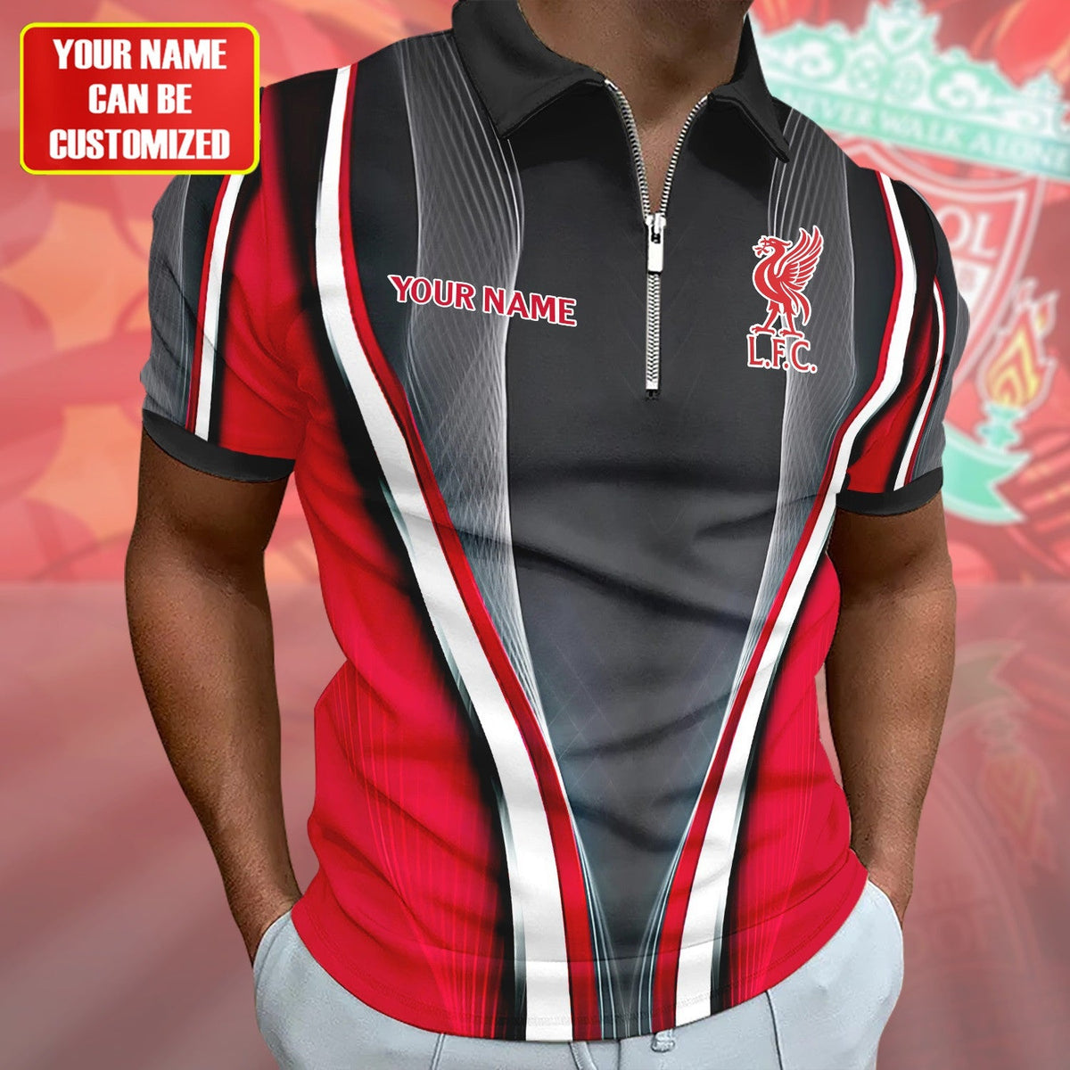 Personalized Liverpool Q18 3D Full Printing Set ,Liverpool Q18 Shirt , Hoodie , Short , Polo ,hawaii