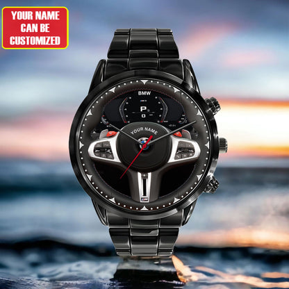Personalized BW Cockpit Luxury Stainless Steel Watch V4