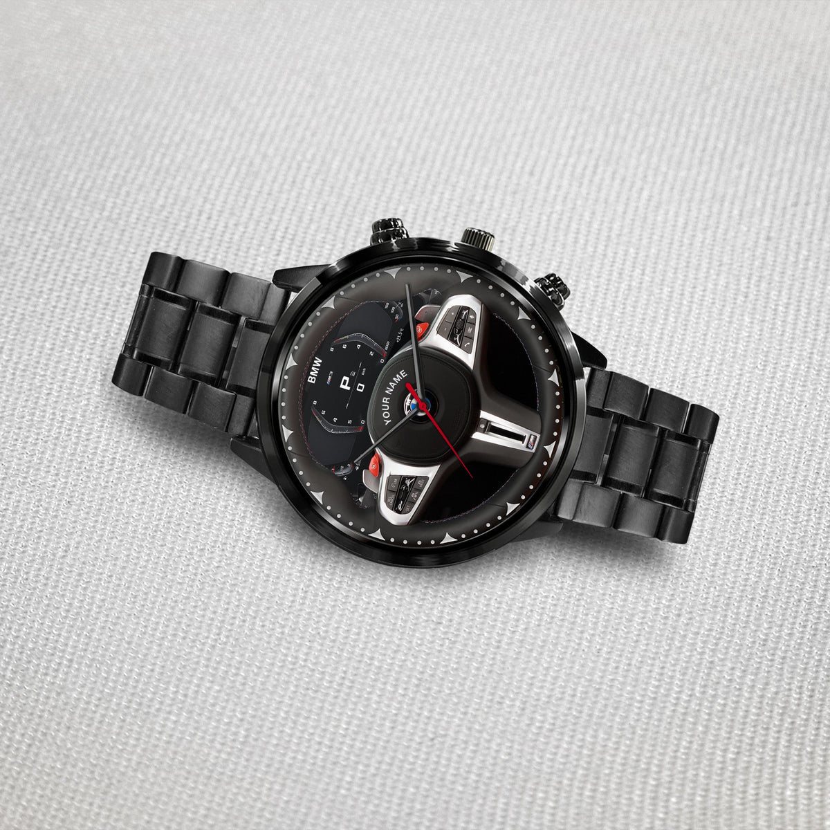 Personalized BW Cockpit Luxury Stainless Steel Watch V4