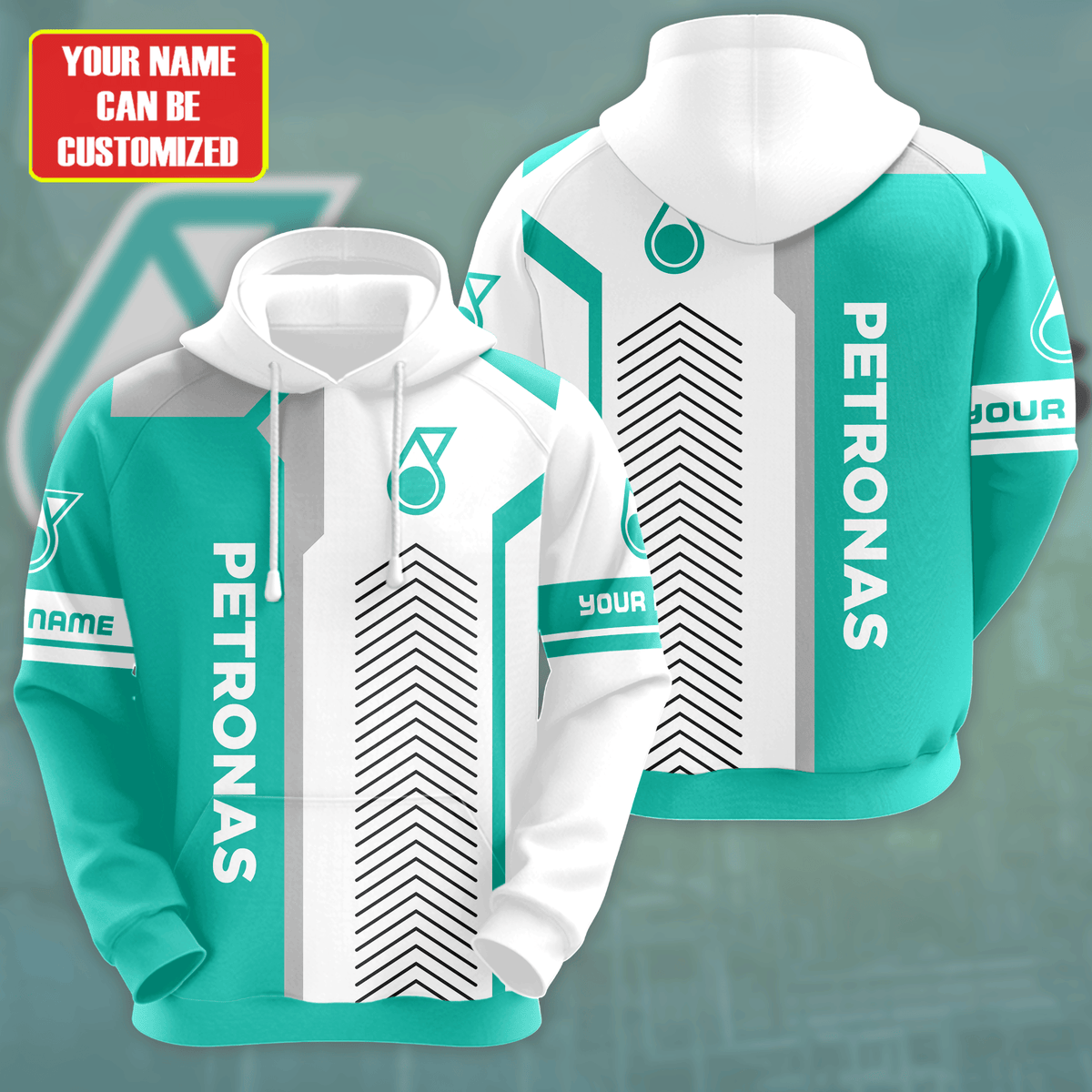 Personalized Merc AMG Petronas 3D All over Printed Hoodie and Sweatpants set