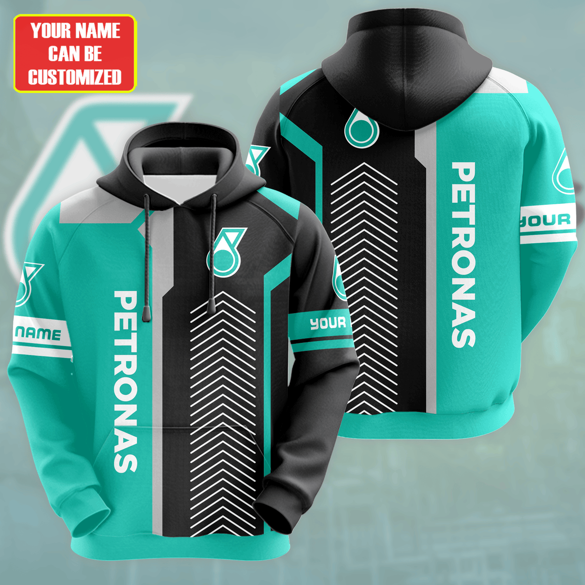 Personalized Merc AMG Petronas 3D All over Printed Hoodie and Sweatpants set