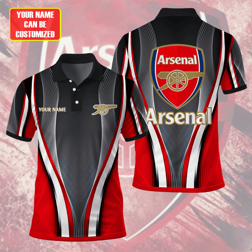 Personalized Arsenal 3D Full Printing Set , Arsenal Shirt , Zipper Polo, Hoodie , Short , Polo ,hawaii V5