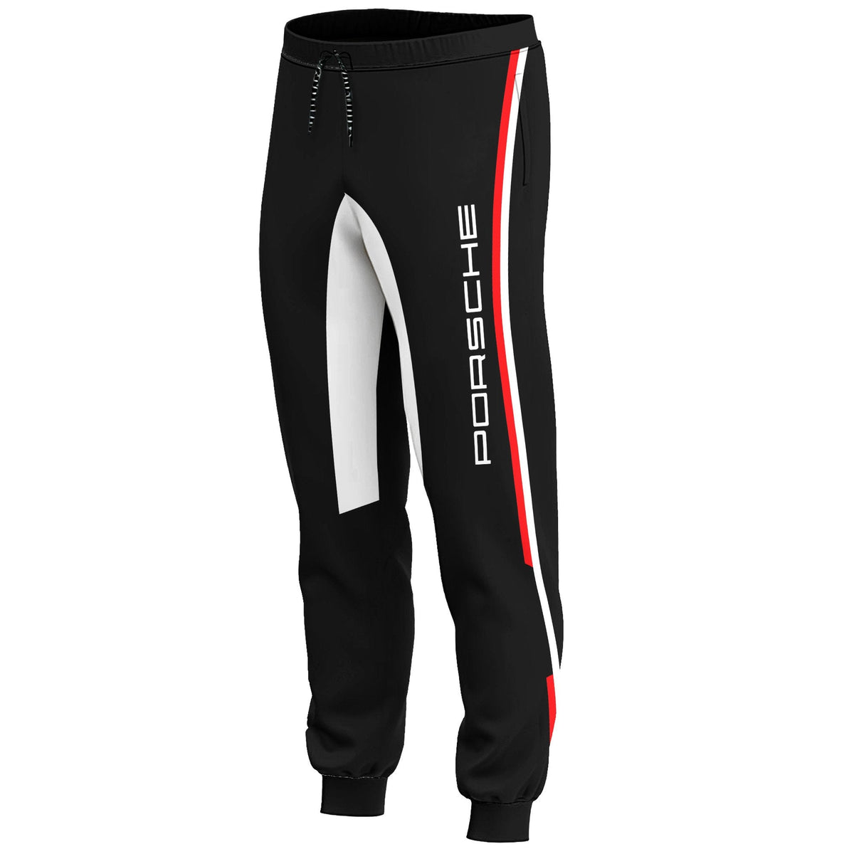 Personalized Pors Motorsport 3D Cotton Hoodie and Sweatpants set