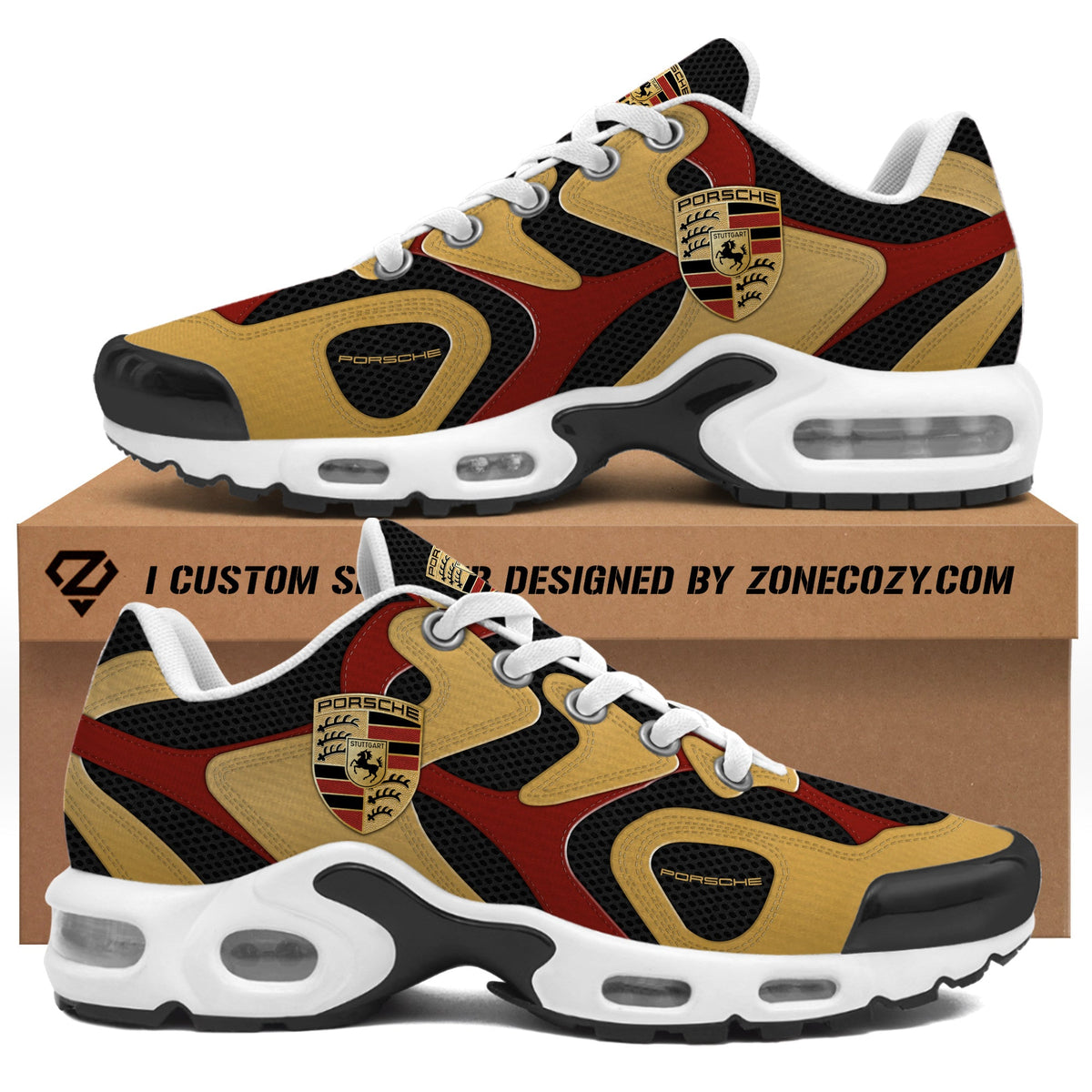 Personalized Porsche Sport Air Cushion Sneaker