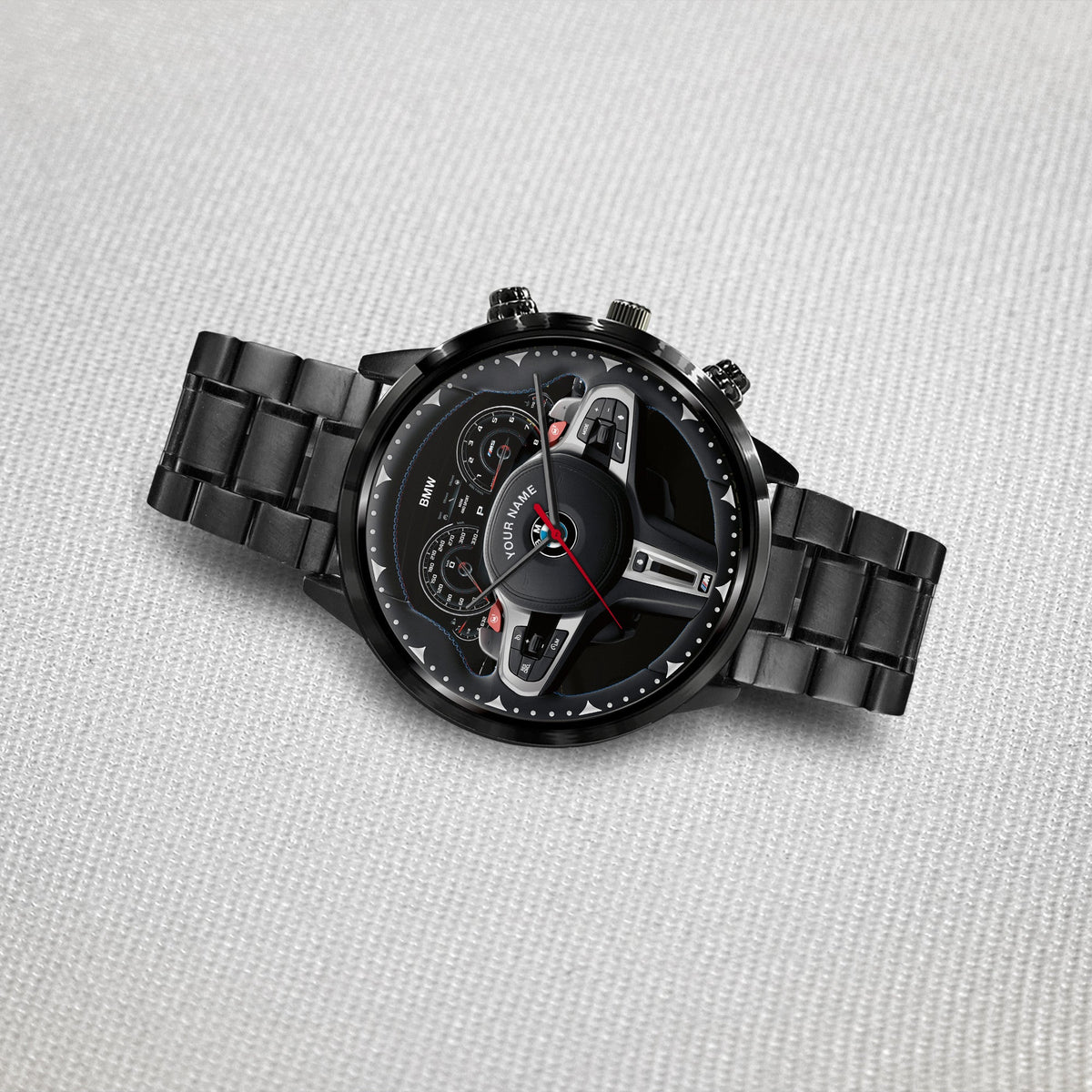 Personalized BW Cockpit Luxury Stainless Steel Watch V5