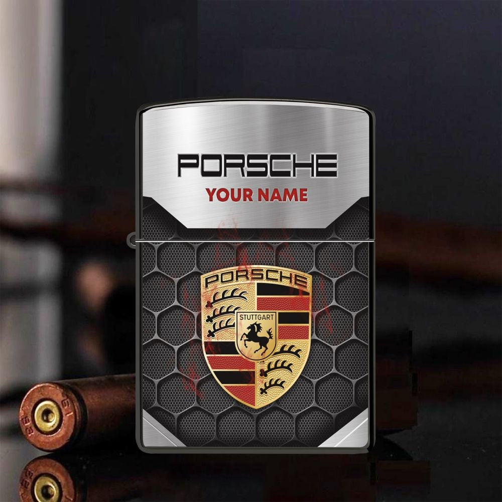 Personalized Pors Zippo Lighter