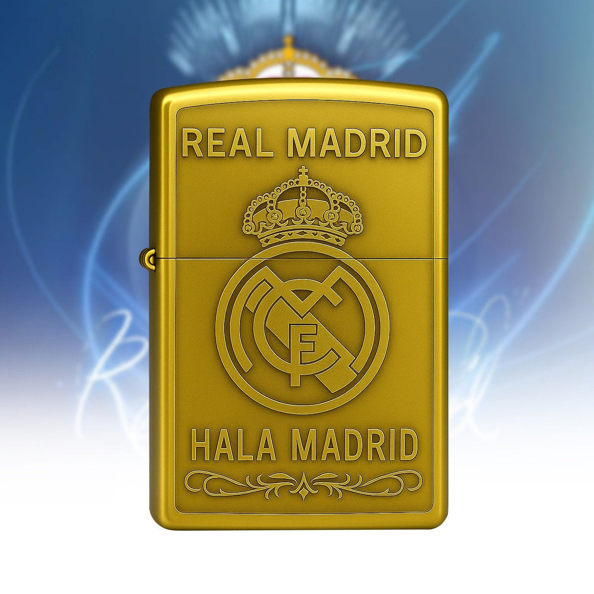 Real Golden Zippo Lighter