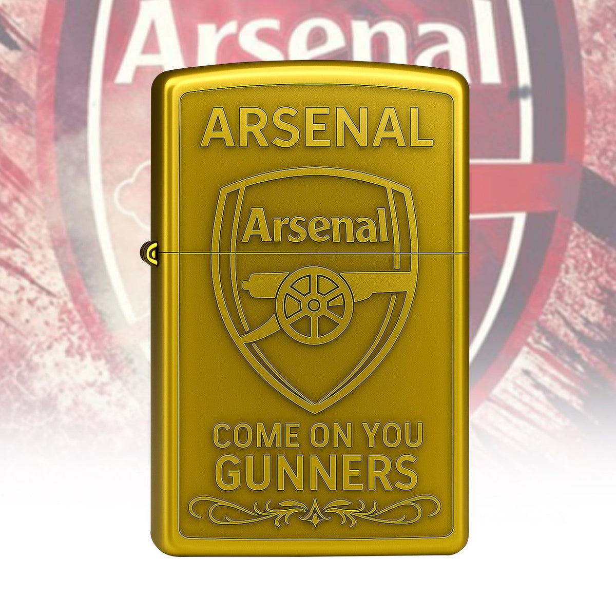Arsenal Golden Zippo Lighter