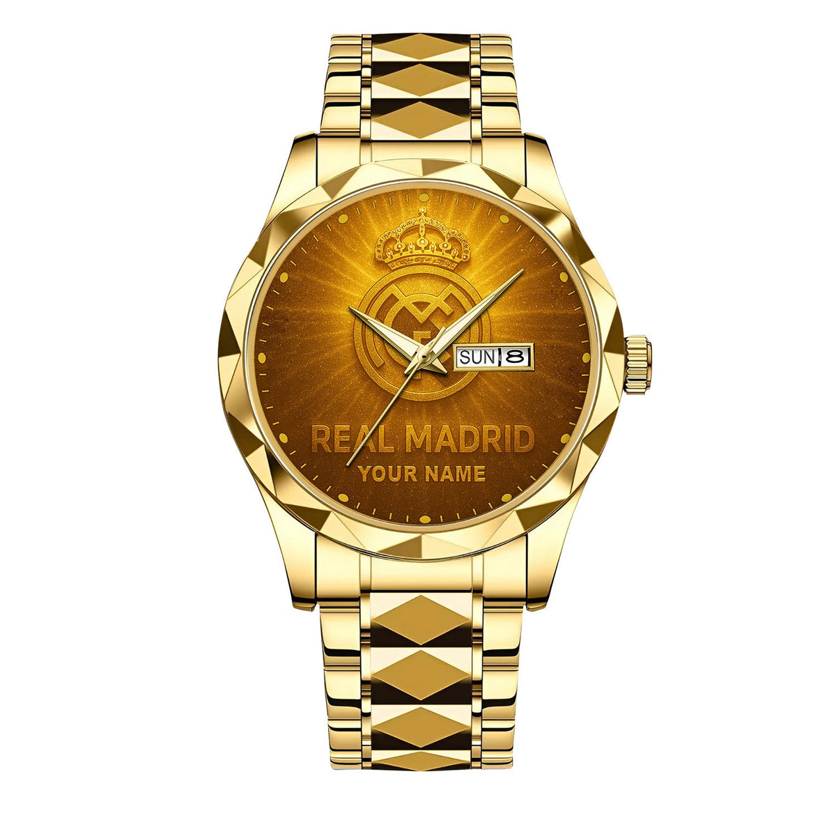 Personalized Real Golden Sport Alloy Charley Watch V2