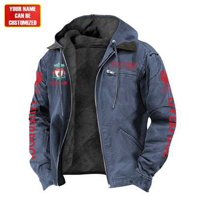 Personalized LVP Fur lining Paddle Jacket