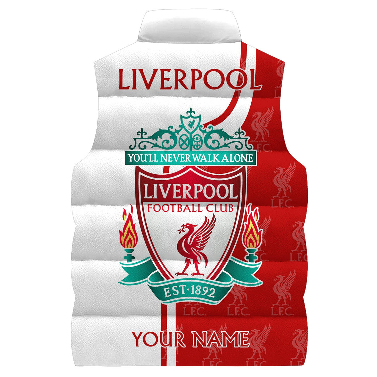 LFC Sleeveless Windproof Puffer Jacket 3D
