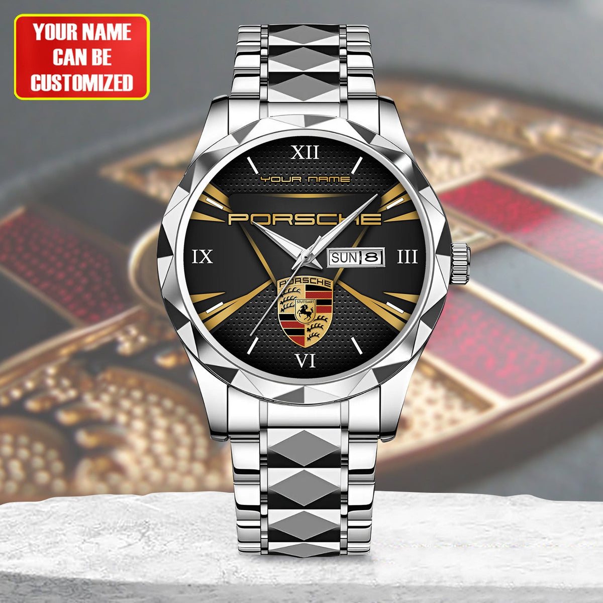 Personalized Pors Luxury Alloy Charley Watch