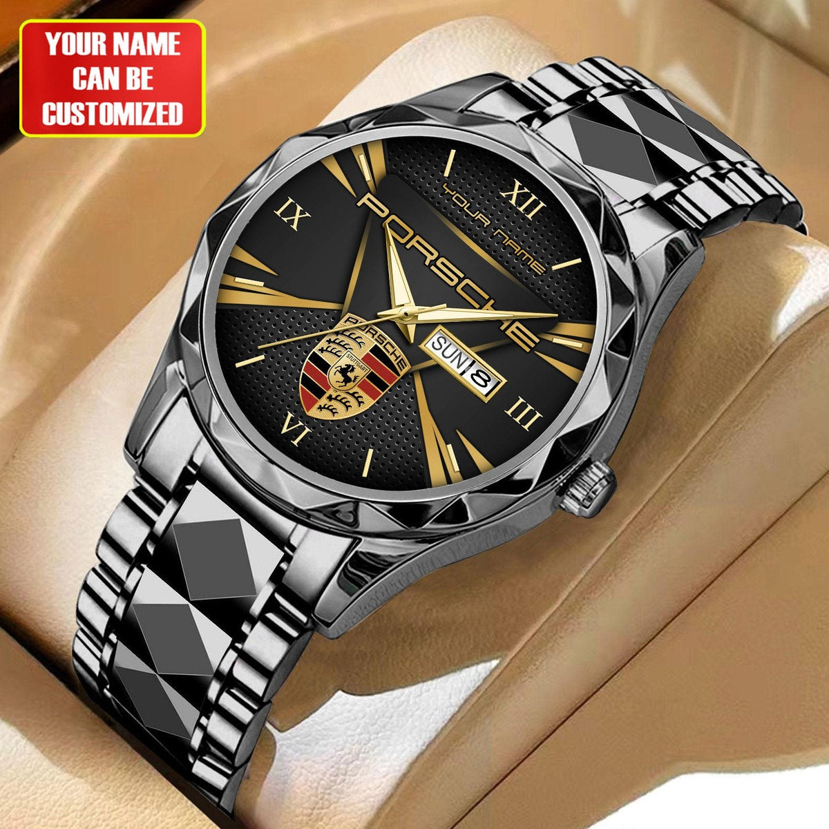 Personalized Pors Luxury Alloy Charley Watch