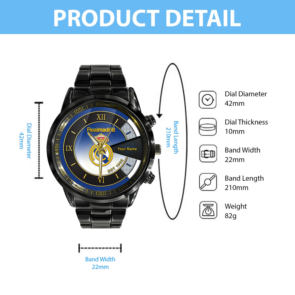 Real Luxury Stainless Steel Watch V3