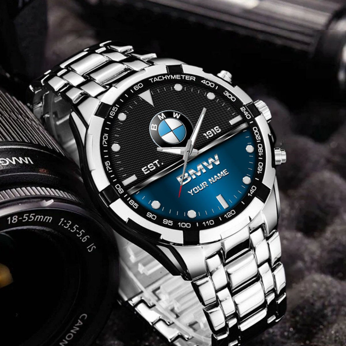 Personalized BW EST 1916 Alloy Quartz Watch