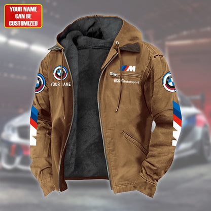 Personalized BW Motorsport Fur lining Paddle Jacket