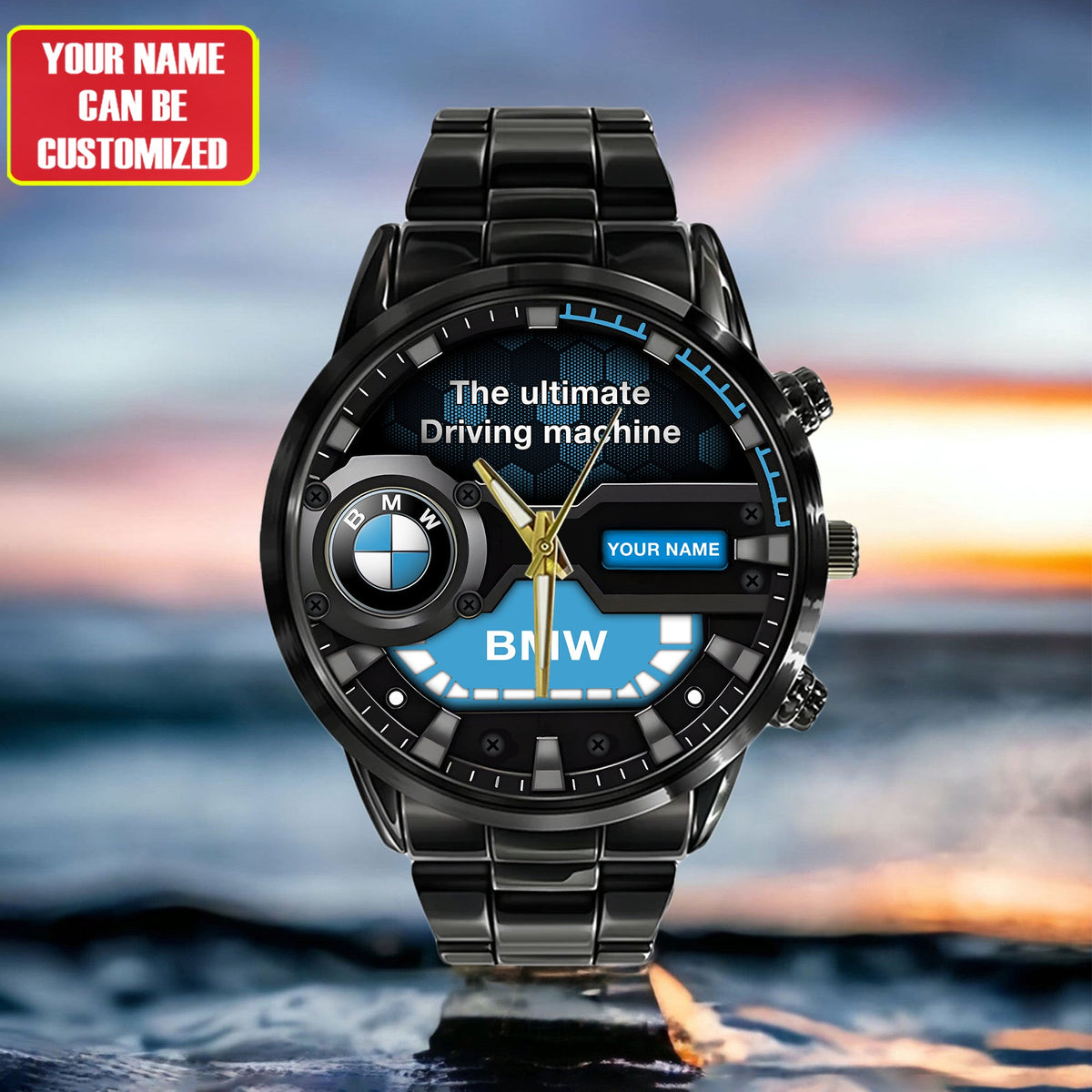 Personalized BW Ultimate Luxury Stainless Steel Watch