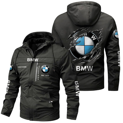 Personalized BW 3D Windproof Jacket