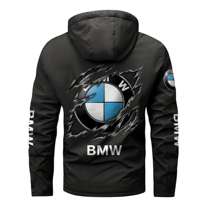 Personalized BW 3D Windproof Jacket