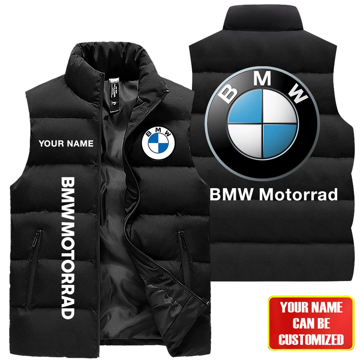 BW Motorrad Sleeveless Windproof Puffer Jacket Q241004
