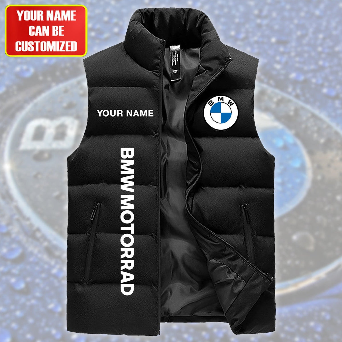 BW Motorrad Sleeveless Windproof Puffer Jacket Q241004