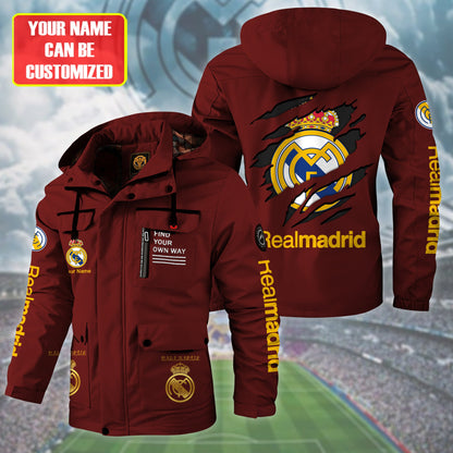 Personalized Real Windbreaker Hooded Jacket Q271003