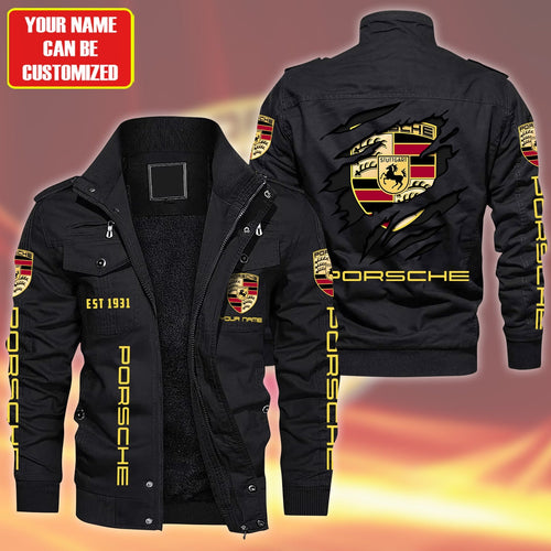 Personalized Pors Windbreaker Fleece Jacket