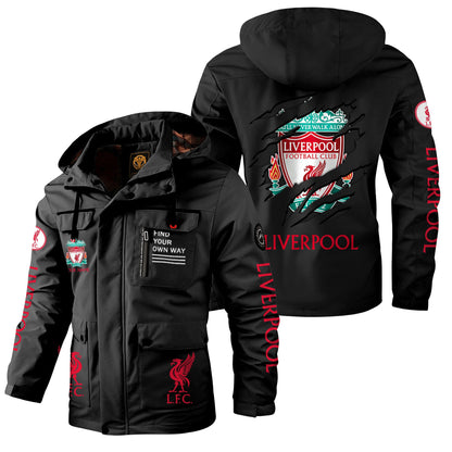 Personalized LVP Windbreaker Hooded Jacket Q041102