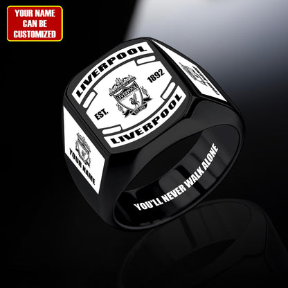 LVP Custom Name Classic Design Ring