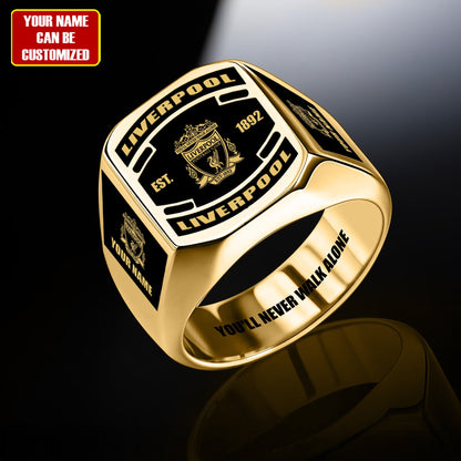 LVP Custom Name Classic Design Ring