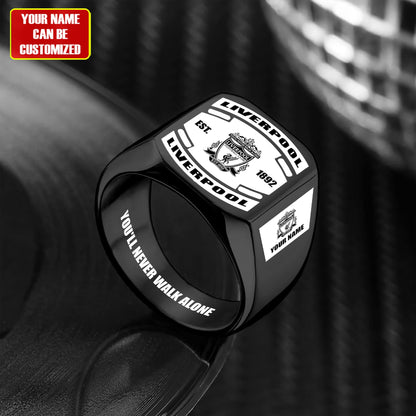 LVP Custom Name Classic Design Ring
