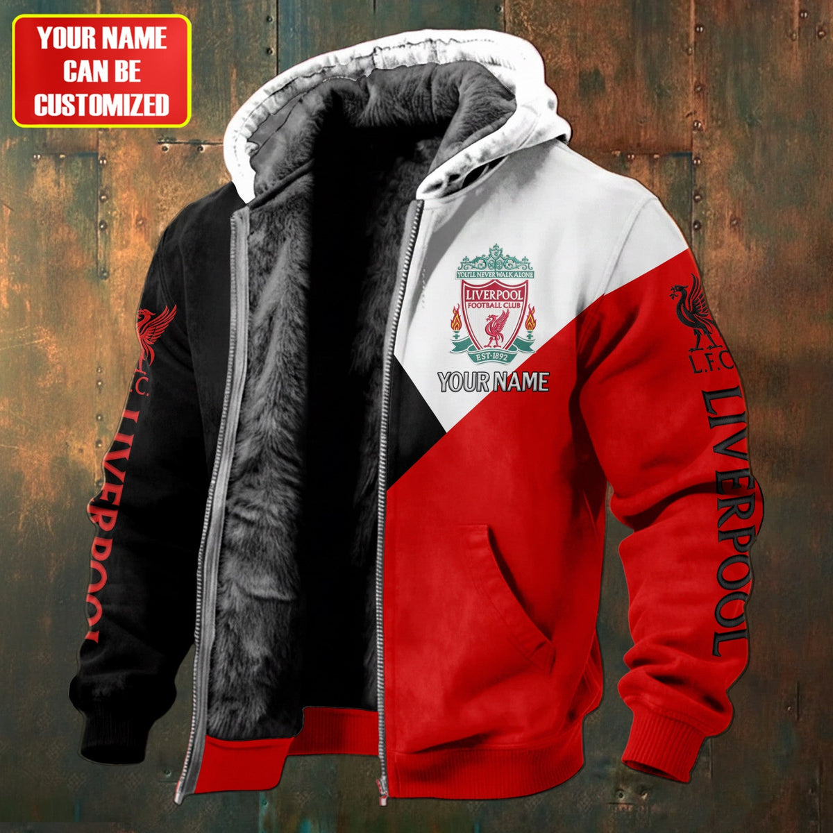Personalized LVP Warm Fleece inside Jacket