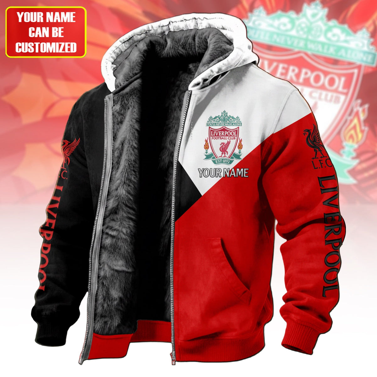 Personalized LVP Warm Fleece inside Jacket