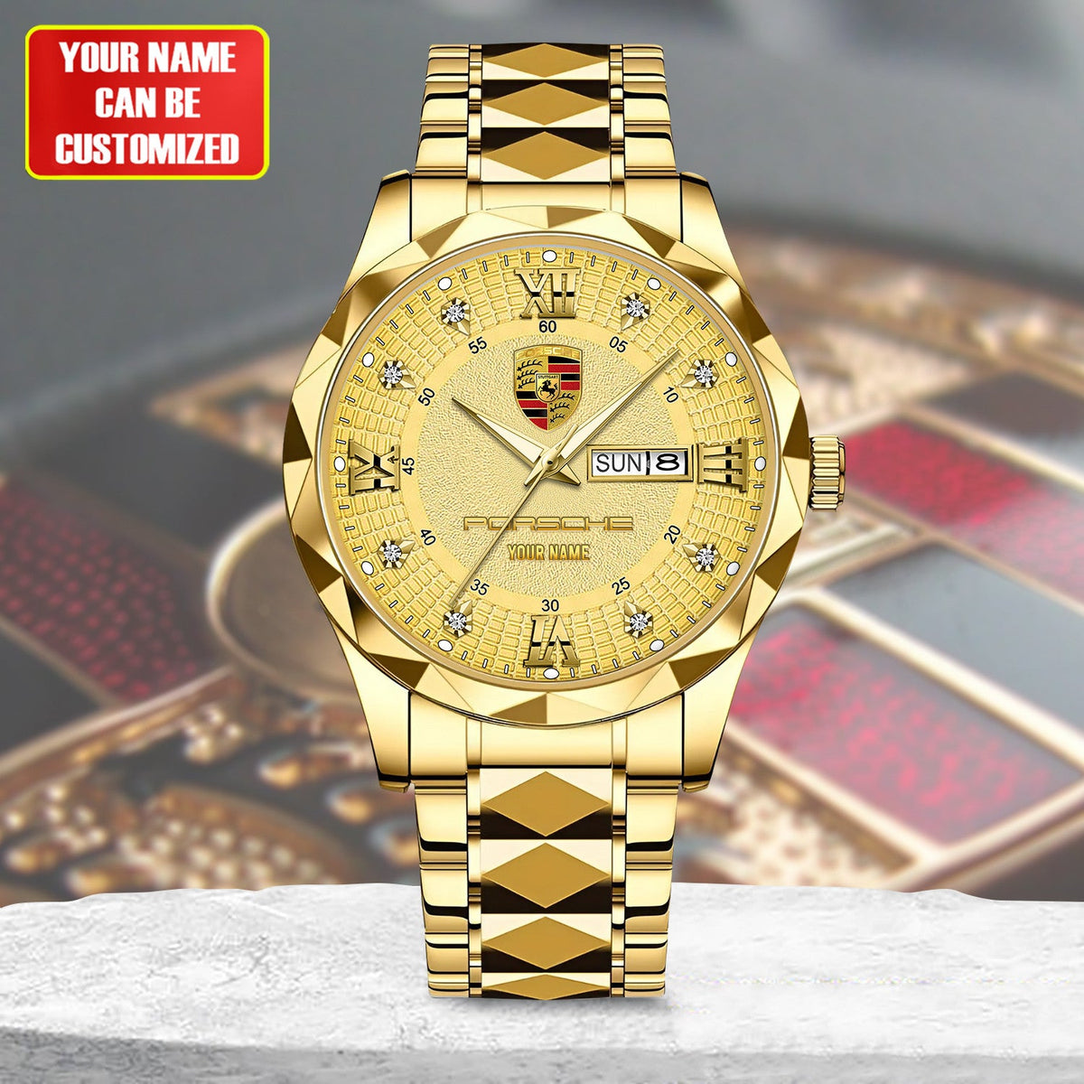 Personalized Pors Luxury Alloy Charley Watch