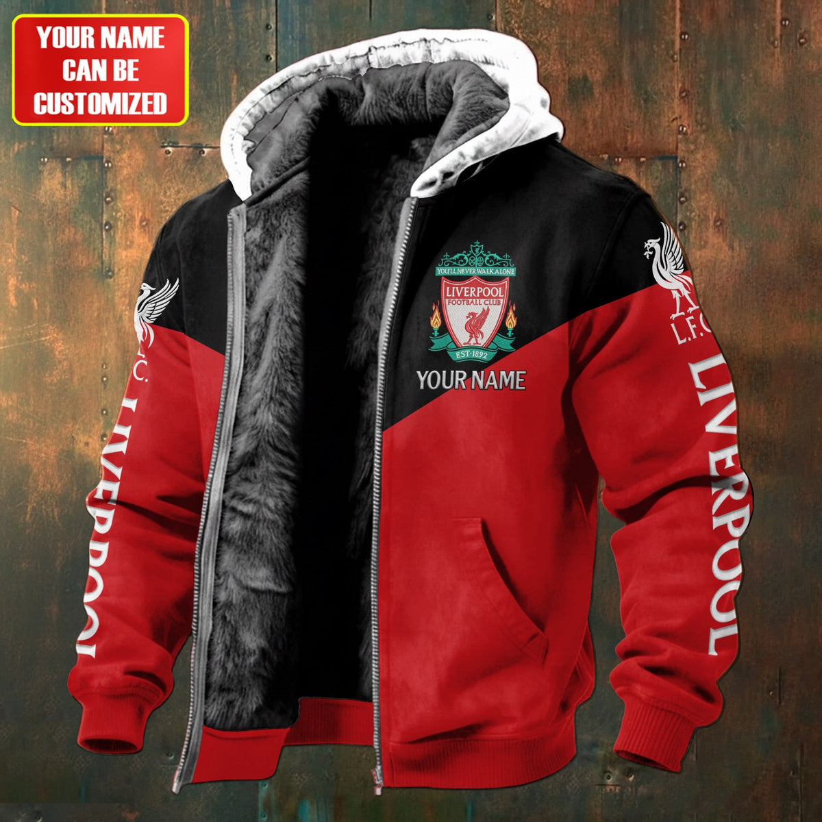 Personalized LVP Fleece inside Jacket V2