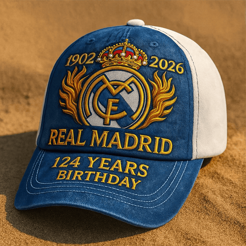 Real 124 Years Birthday Classic Cap