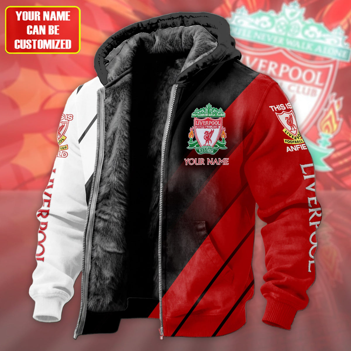 Personalized LVP Fleece inside Jacket V3