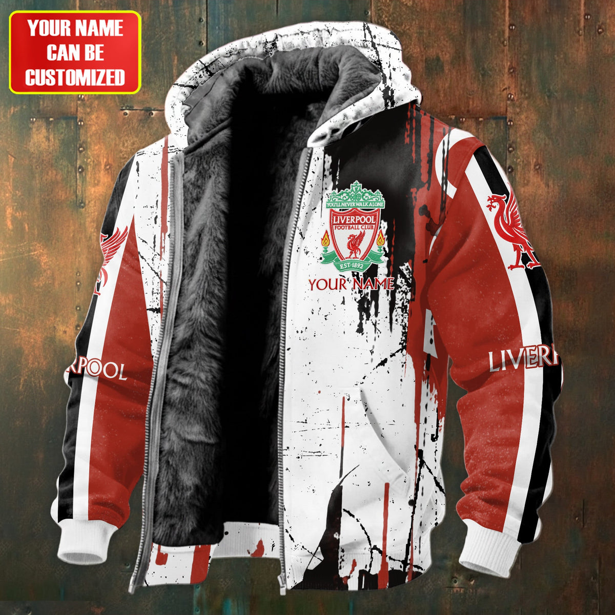 Personalized LVP Fleece inside Jacket V4