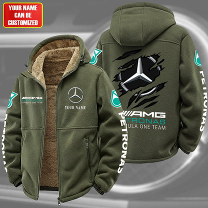 Personalized Merc AMG Petronas Warm Fleece Jacket