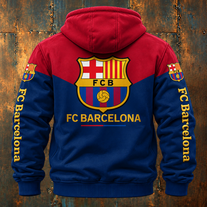 Personalized Barca FC Fleece inside Jacket 2026