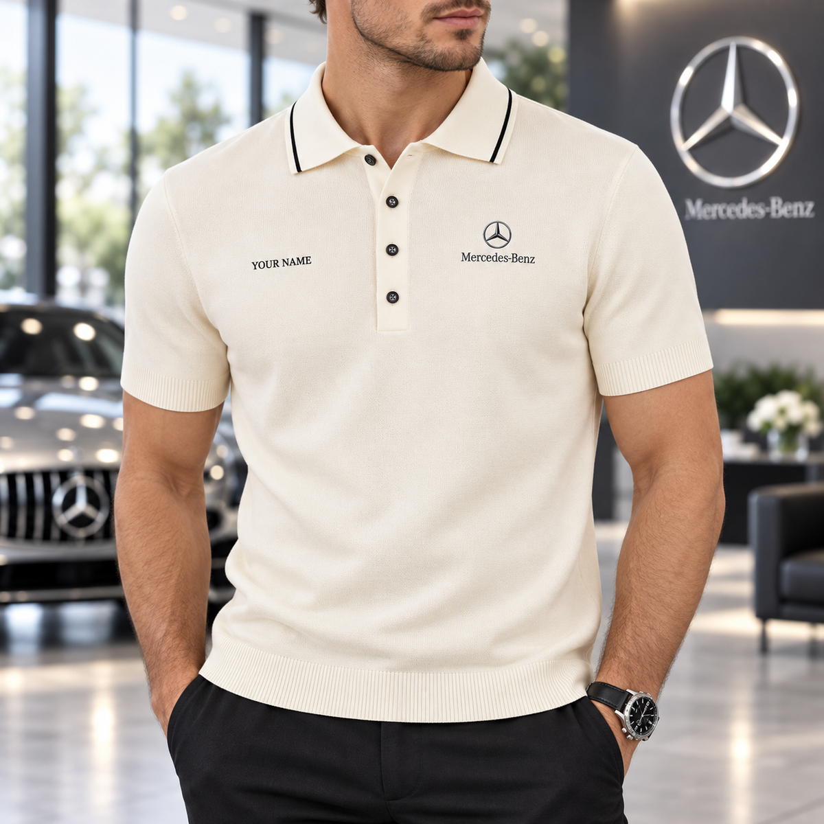 Personalized Merc SantGard 2026 Polo Shirt