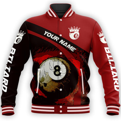 Billiard Shirt, Pool Player All-Over Print Unisex Apparel